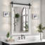 2-pack Bubble Crystal Wall Sconce