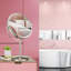 Miroir de maquillage grossissant 10X, miroir de table de 8 pouces avec grossissement 1X / 10X double face