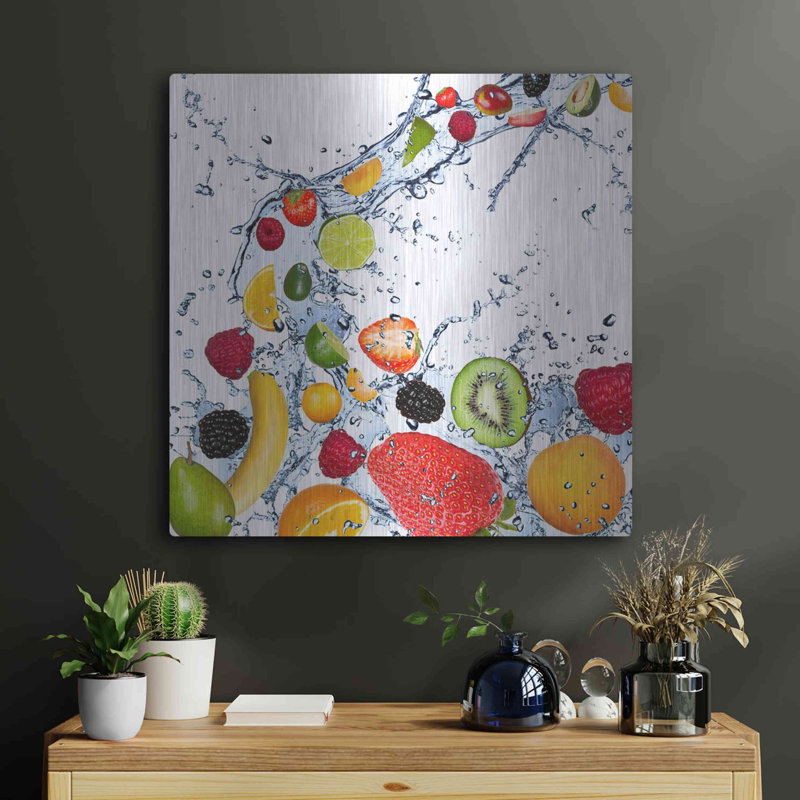 "Fruit Splash II" par Luxe, H 24 po x l 24 po