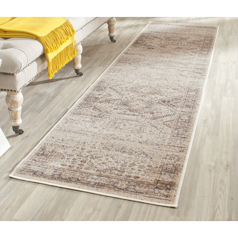 Tapis performance à motif sud-ouest rétro, Tapis de couloir 2 pi 2 po x 8 pi