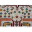 Tapis oriental bleu clair fait à la main Oushak 4 x 6