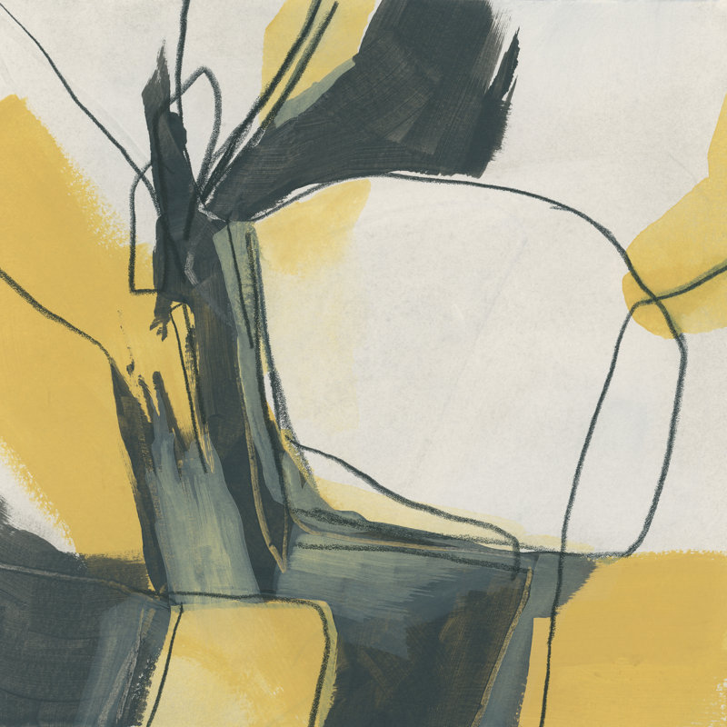 Gold Stroke I, 12'' W x 12'' H