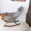 Chaise berçante Mid-Century
