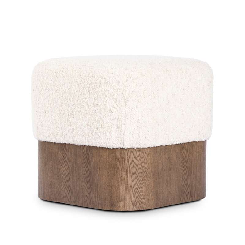 Yamal Square Ottoman, Gemena Cream