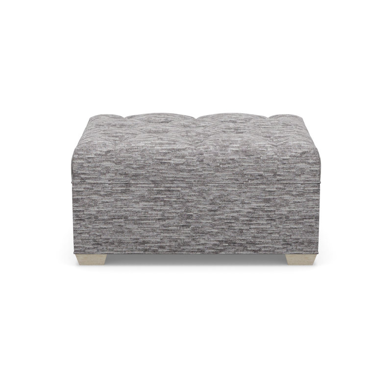 Tufted Ottoman, 8172-81, Sandstone