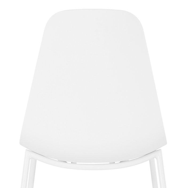 Tabouret de comptoir Isla, Blanc