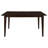 Gabriel 5-Piece Rectangular 59-Inch Dining Set Cappuccino