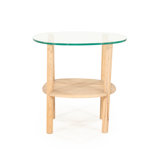 Cleo Glass End Table