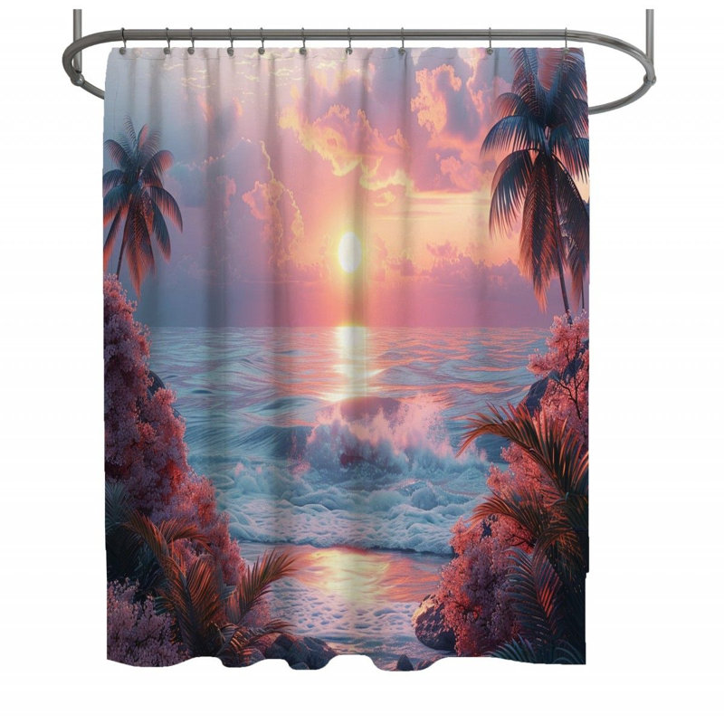 Caryol Shower Curtain, 73" H x 70" W