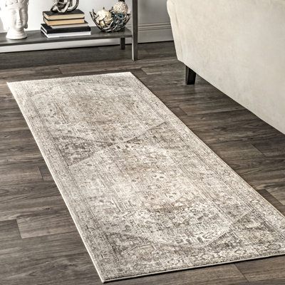 Tapis neutre / beige Wideman