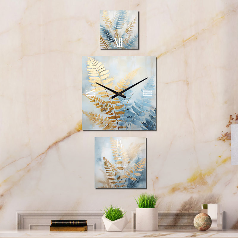 Mahieddine Metal Wall Clock