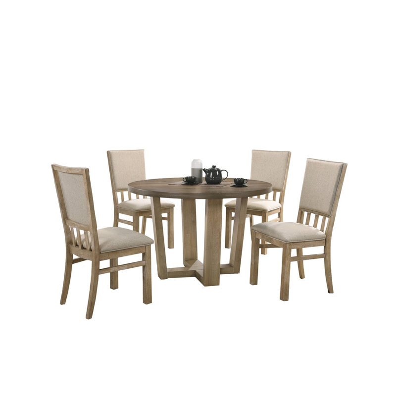 Ensemble de table de salle à manger 5 pièces Baldo
