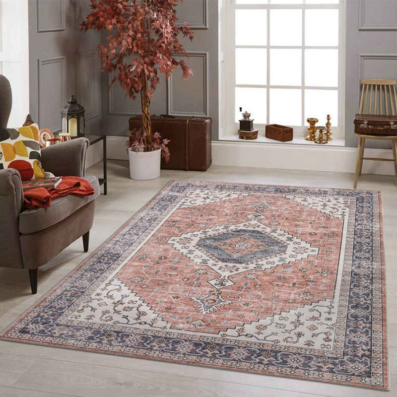 Fauteuil en velours avec repose-pieds Lotus, Rectangle 5 pi x 7 pi