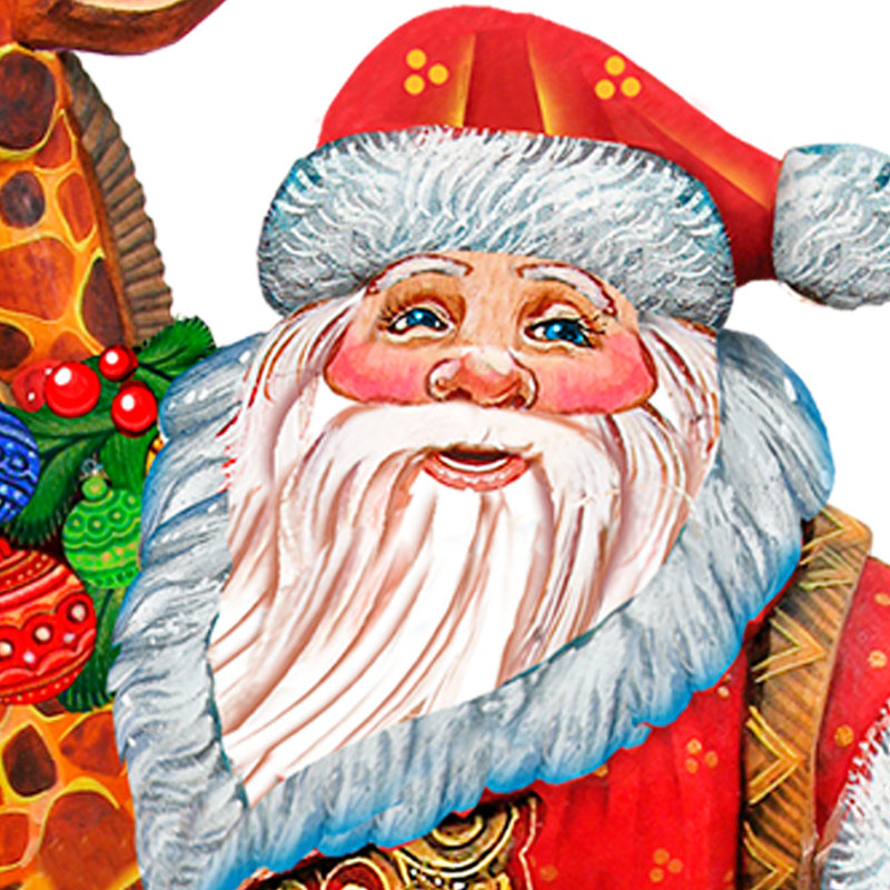 Jeu de jardin sur pied santa on giraffe