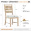 Chaise rembourrée en bois massif-502165985
