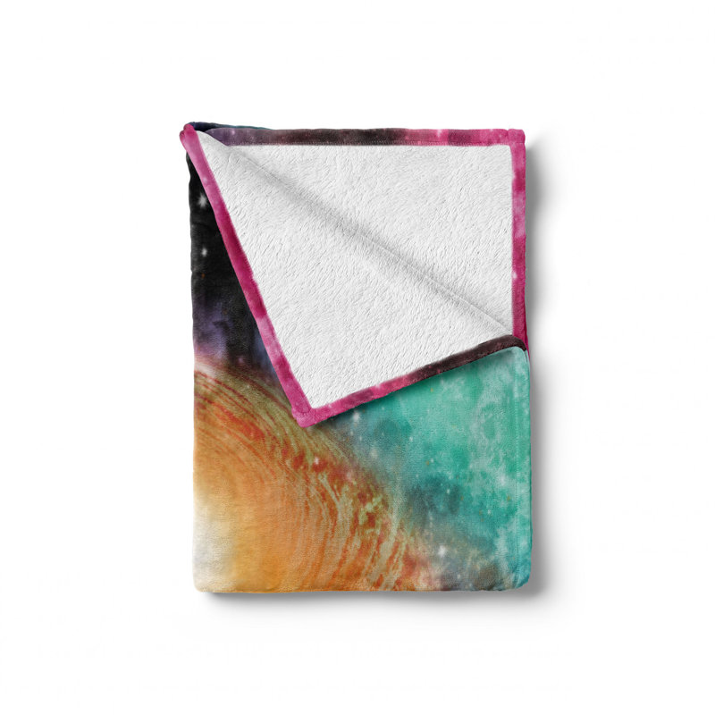 Hand Woven Throw Blanket, 60" W x 80" L