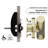 WAVE 18 in. x 1.25 in. Grab Bar, ADA Compliant for Bath and Shower Safety (500 lb. Capacity) in Brushed Gold-125361693-125361688