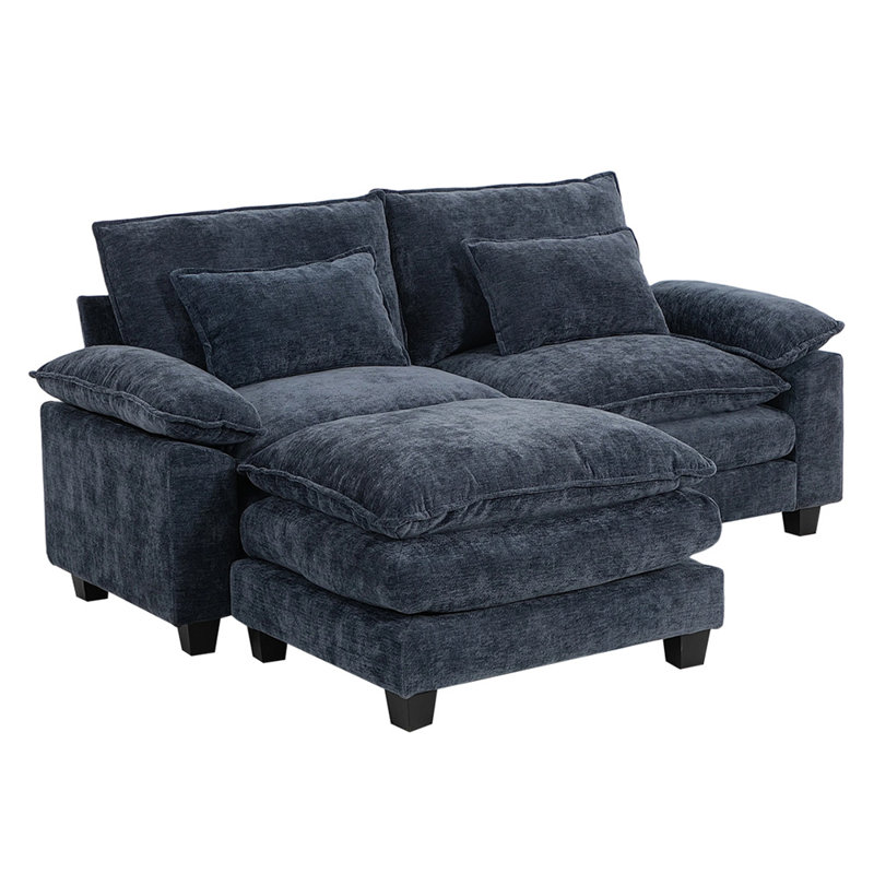 2 Seater Sofa, Blue