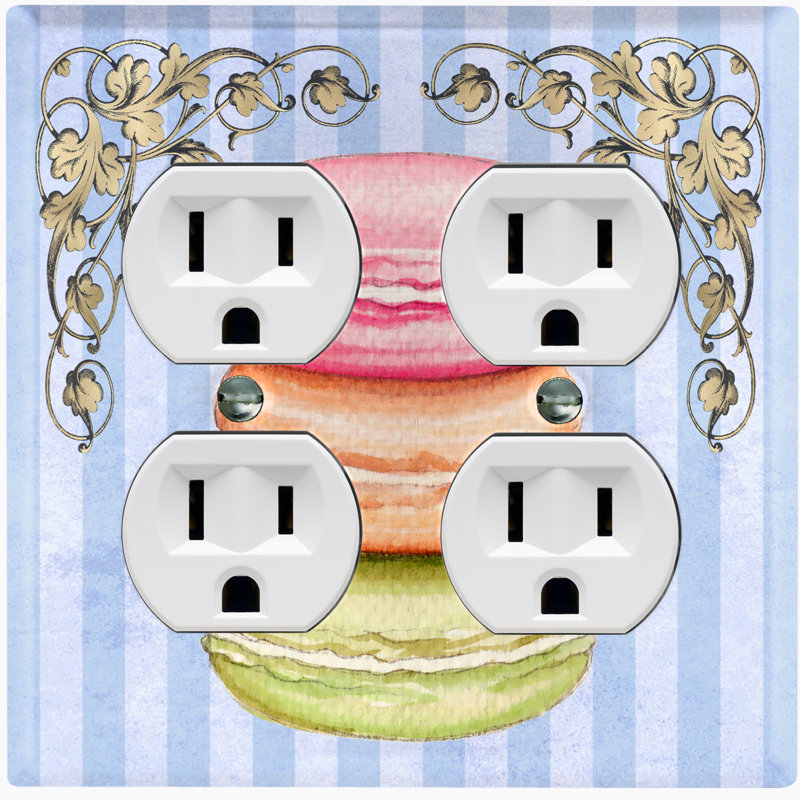 2 - Gang Toggle Light Switch Standard Wall Plate