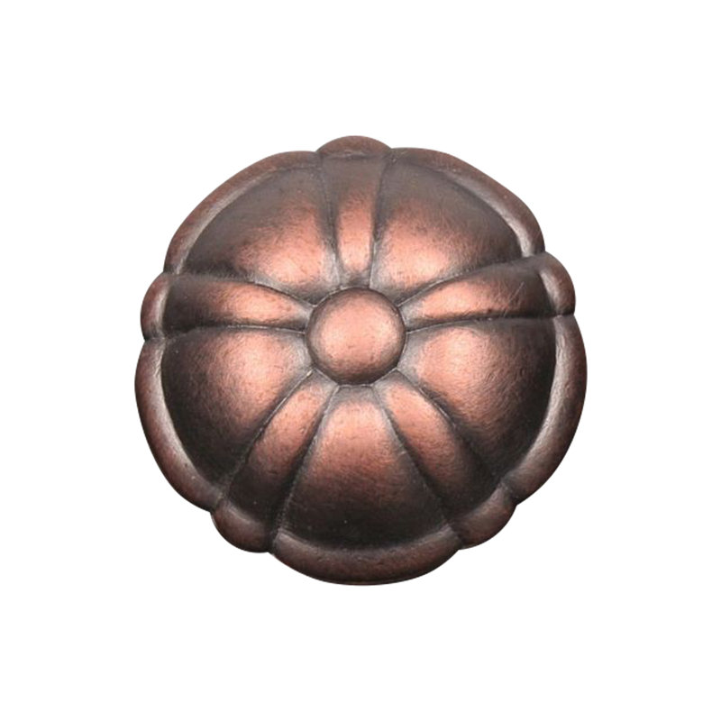 CK Series Knob, Large, Distressed Copper