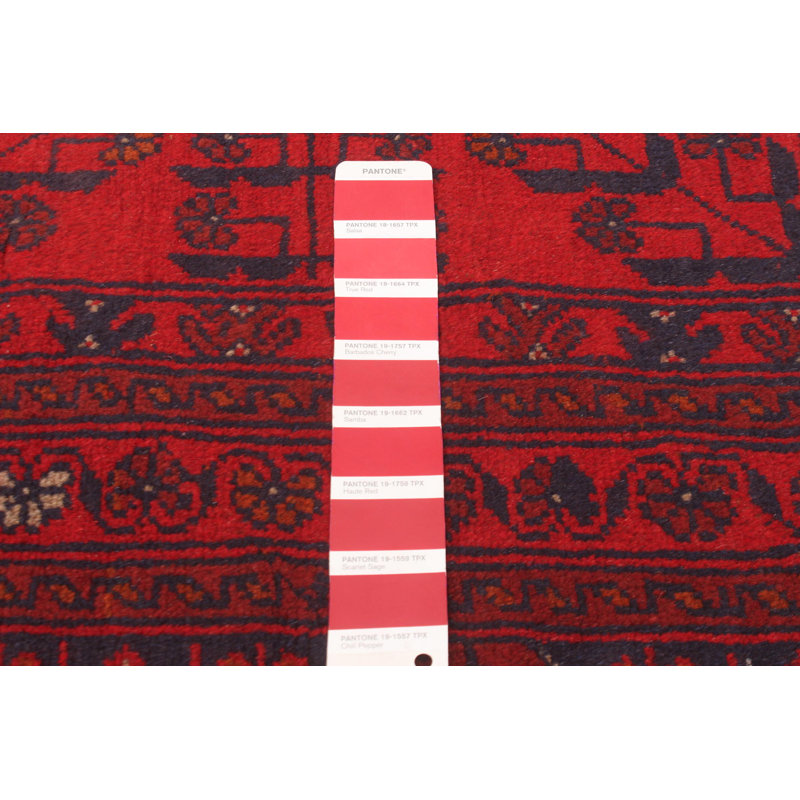 Tapis unique en laine noué à la main 6 pi 7 po x 9 pi 8 po nouvel âge Mottola
