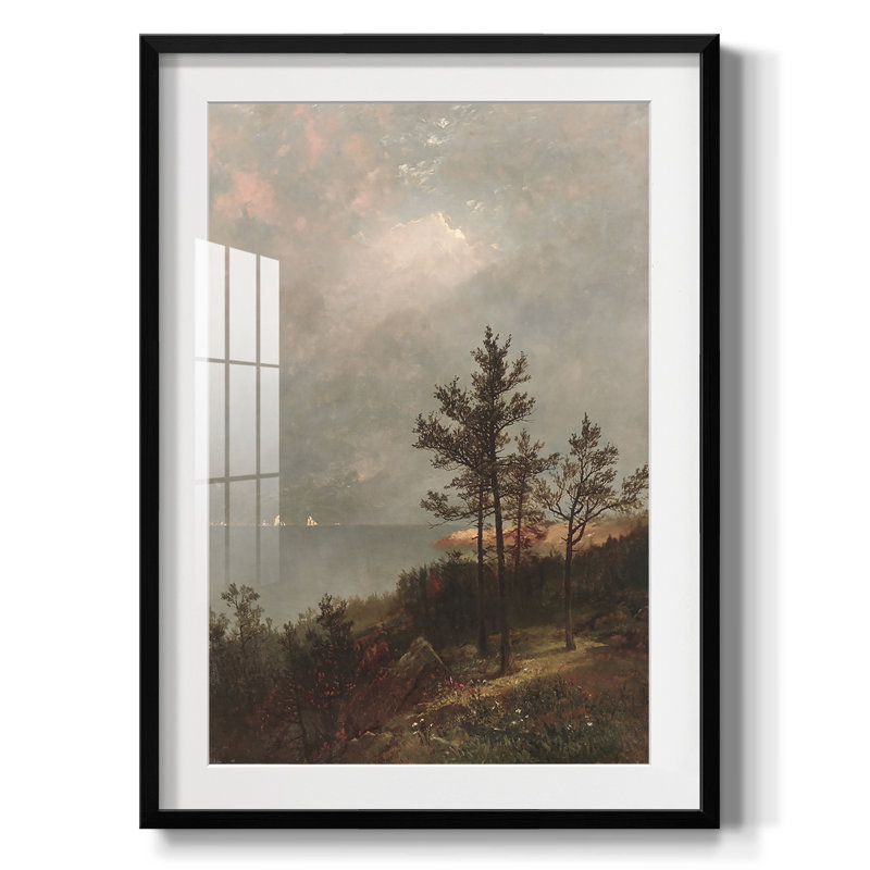 Paysage rétro CXII - impression encadrée