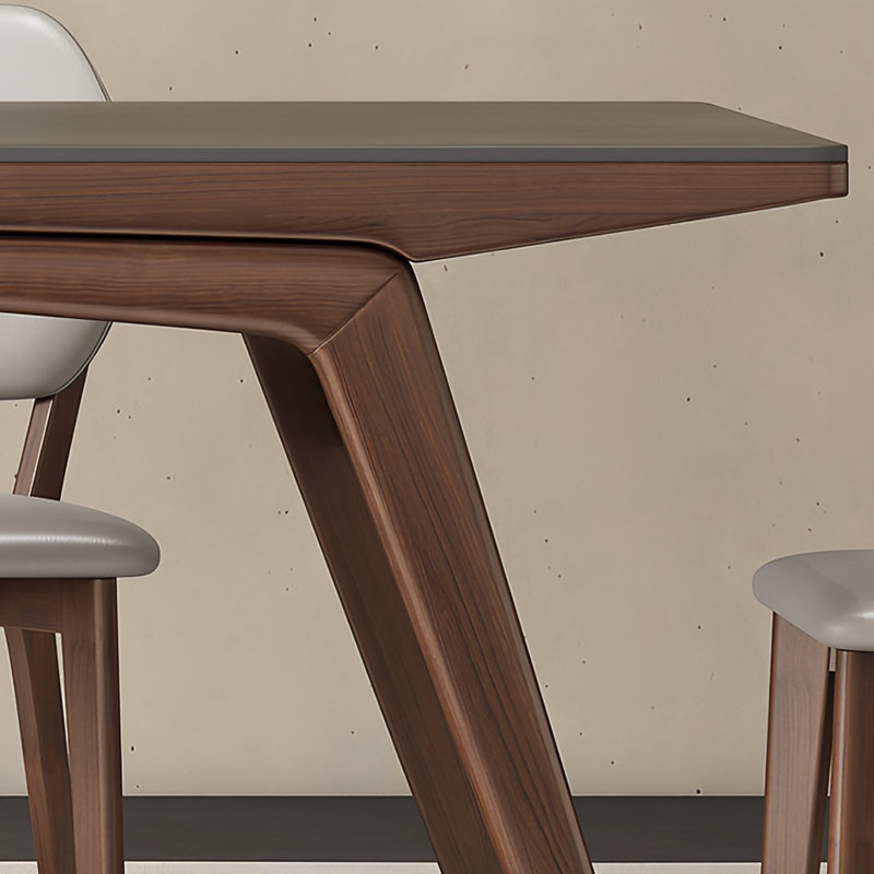 Modern simple new fashion dining table, 29.5"H x 62.9"L x 31.4"W