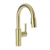 East Linear Single Handle Pull Down Bar Faucet