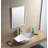Modern Vitreous China Specialty Vessel Bathroom Sink