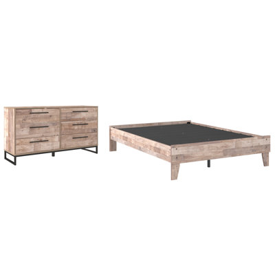 Neilsville Platform 2 Piece Bedroom Set -  Signature Design by Ashley, PKG009204