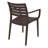 Melissus Stacking Patio Dining Armchair-110883602