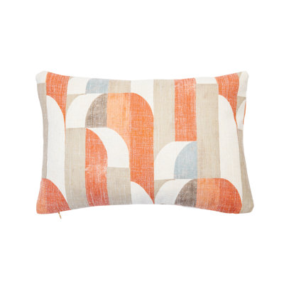 Abstract Reversible Throw Pillow