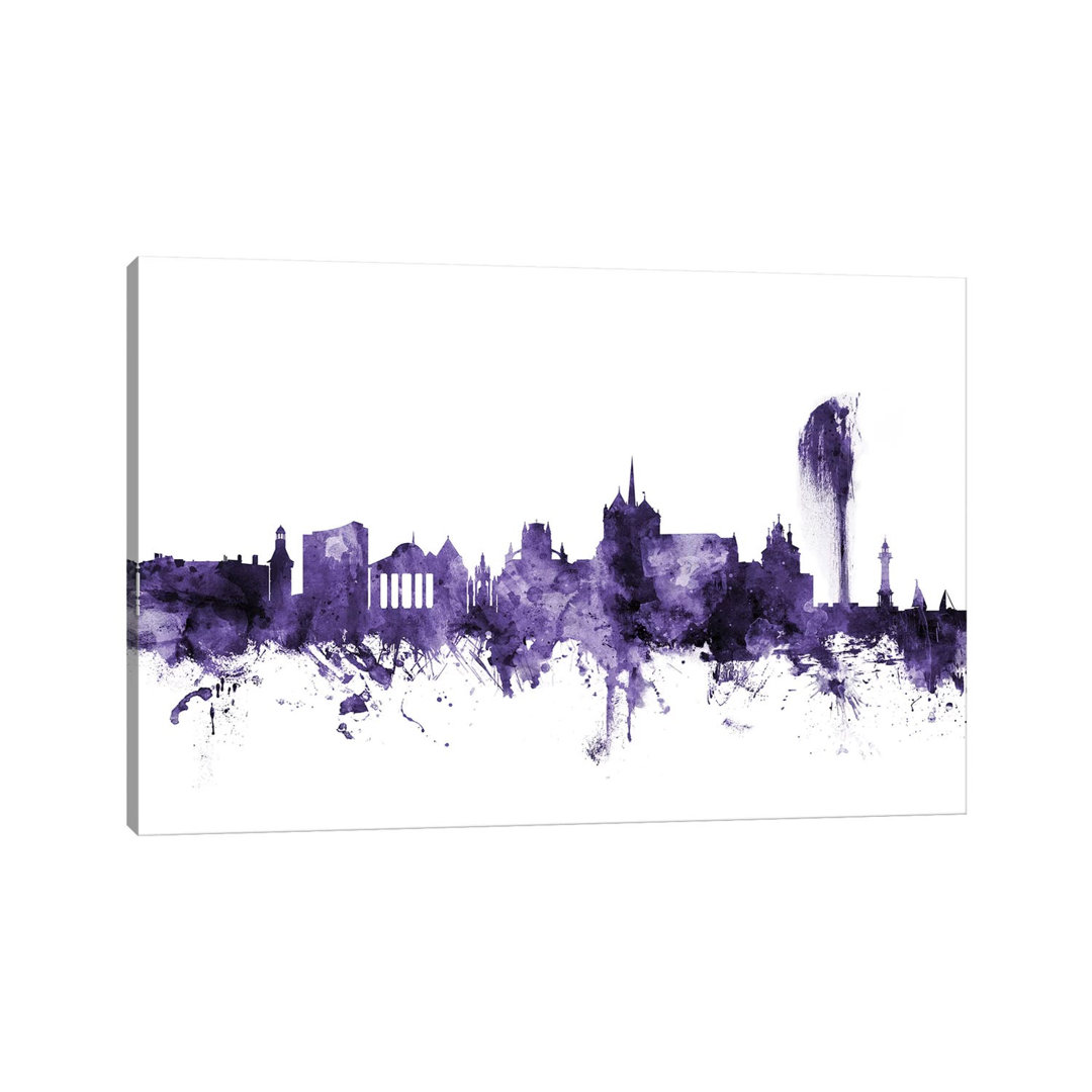Geneva, Switzerland Skyline by Michael Tompsett - Wrapped Canvas Gallery-Wrapped Canvas Giclée