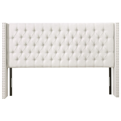 Upholstered Button Tufted Headboard