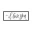 P.S. «I Love You», impression d'art textuel panoramique-72438461-52522615