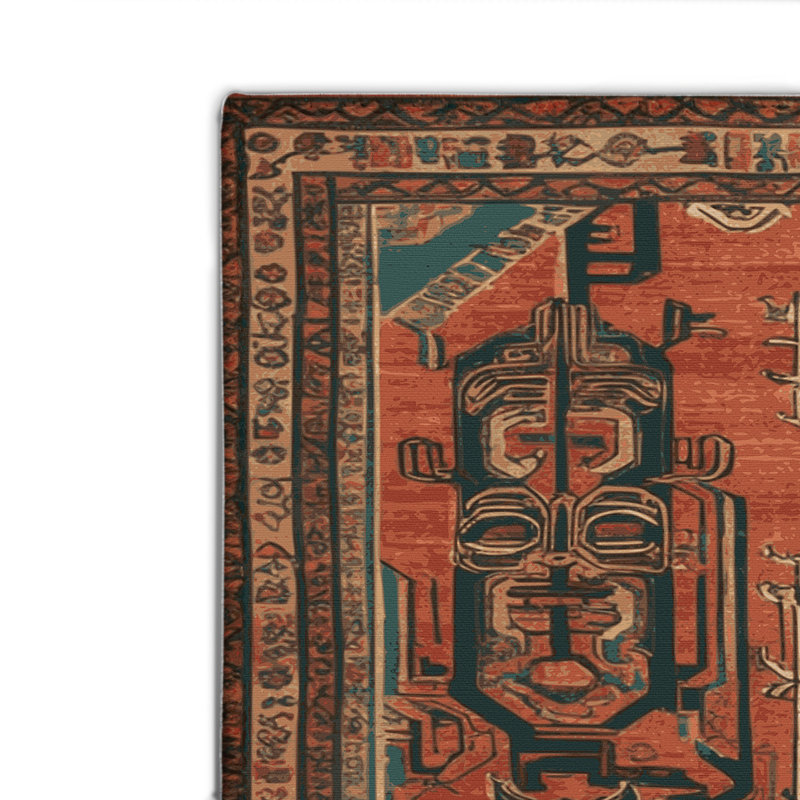 Tapis intérieur et extérieur ArtDeco, Rectangulaire 2 pi x 3 pi