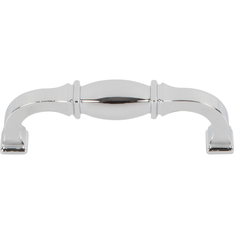 Audrey 96 mm Center-to-Center Cabinet Pull, Polished Chrome