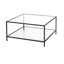 Abernathy Four Leg Coffee Table with Storage
