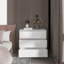 Commode blanche à 3 tiroirs