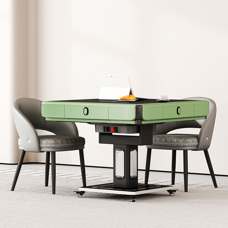 42.13"Modern Minimalist Fully Automatic Foldable Household Dining & Mahjong Table