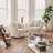 Lillyona Chenille Swivel Barrel Chairs-1326288621