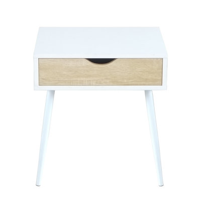 Toulouse 45cm W Manufactured Wood Bedside Table