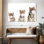 Bubble Gum Tigers sur toile-1323642808
