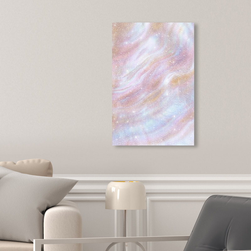 Iridescent Wave II Print by Oliver Gal, 15"H x 10"W, Gallery Wrapped