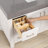 Leon 84'' Double Bathroom Vanity with Engineered Marble Top-623216459-623216471-631500944