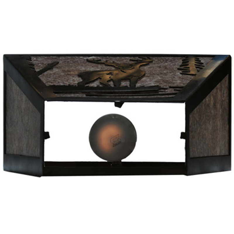 Rustic Lodge 2 - Light Flush Mounted Sconce