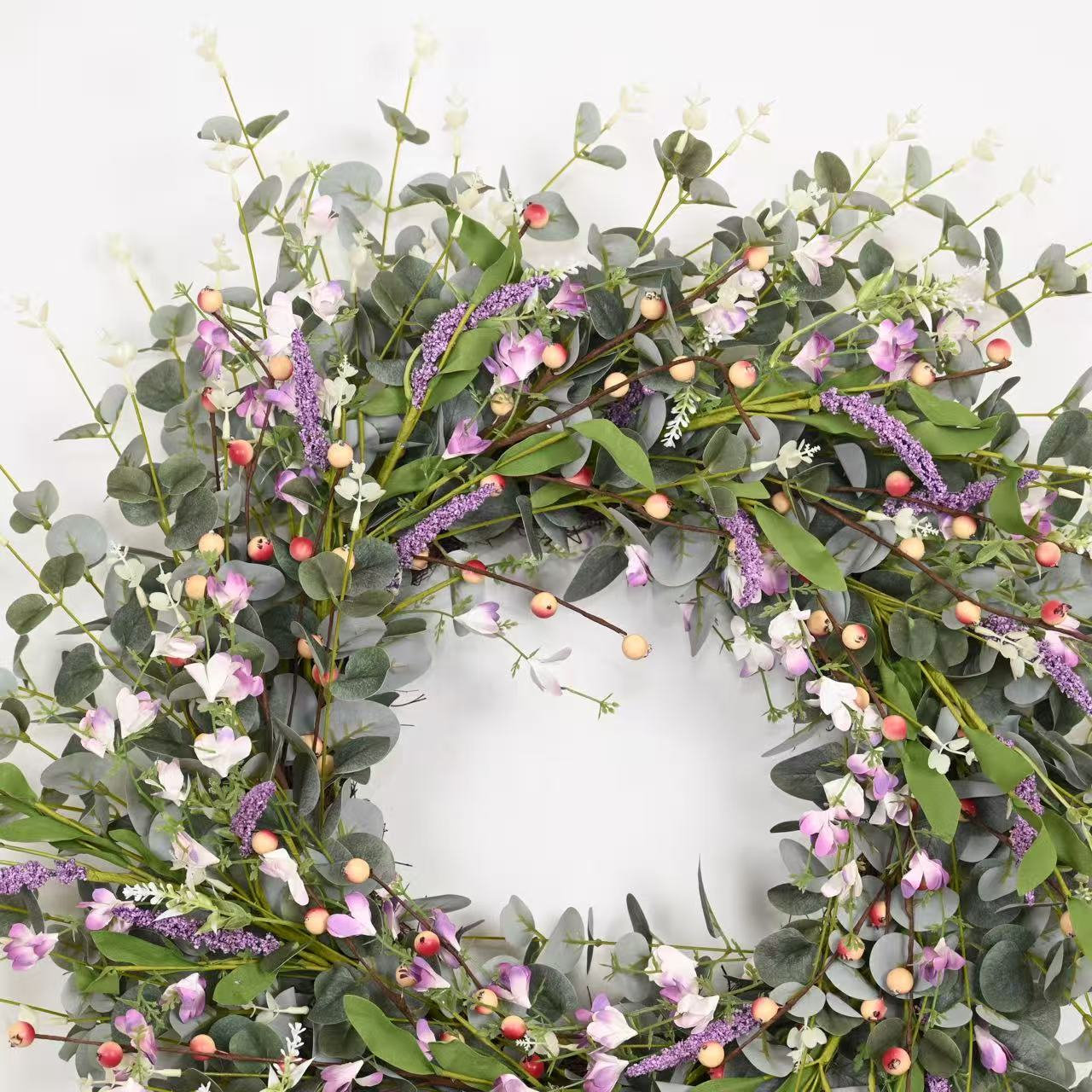 26" Handcrafted Lavender Eucalyptus Wreath