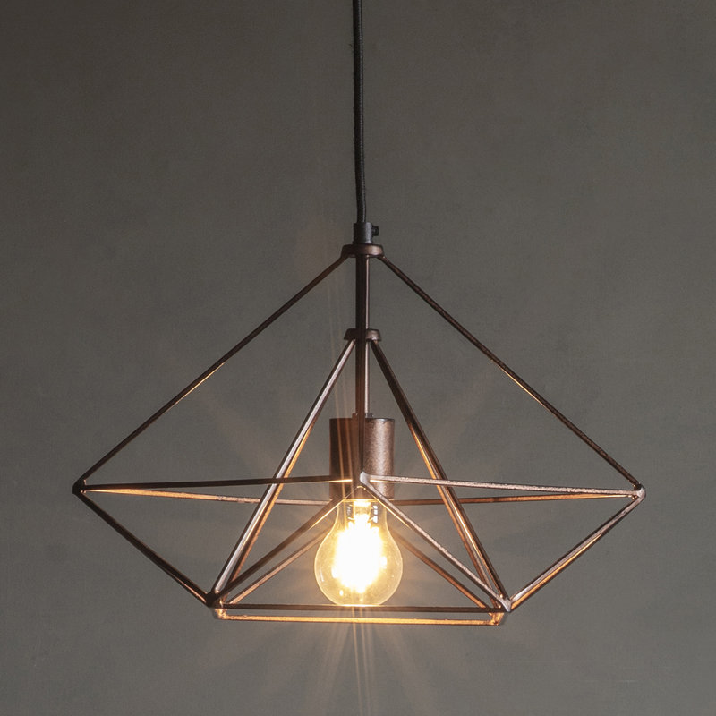 Shumway 1 - Light Geometric Cone Pendant