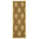 Tapis intérieur / extérieur brun / naturel Arneshia