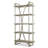 88" H x 42" W Wood Etagere Bookcase